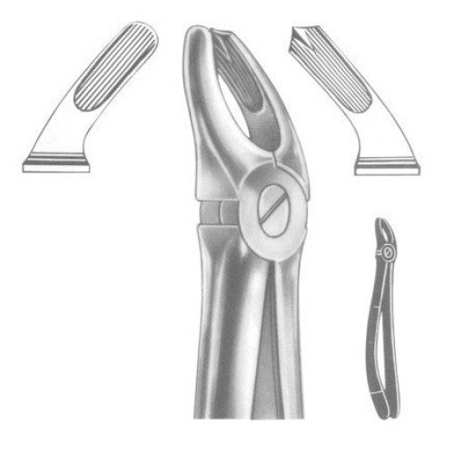 Extracting forceps english pattern fig. 17