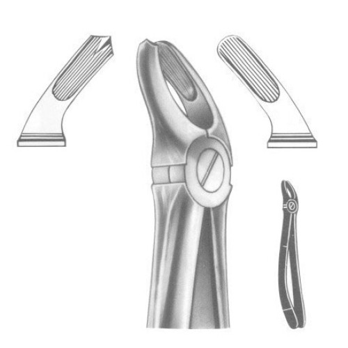 Extracting forceps english pattern fig. 18