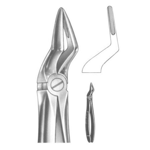 Extracting forceps english pattern fig. 51A