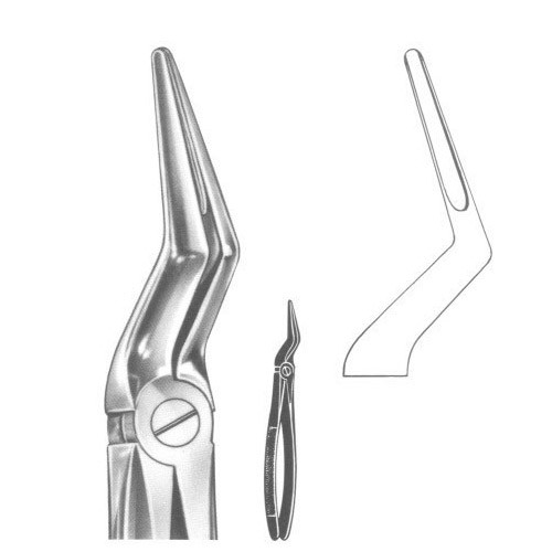 Extracting forceps english pattern fig. 51L