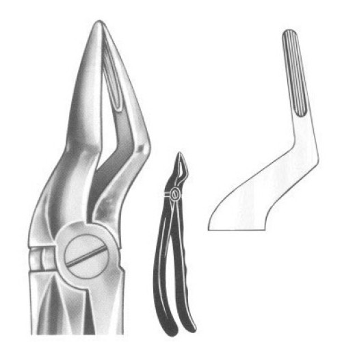 Extracting forceps english pattern fig. 51A